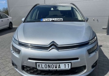 Citroen Grand C4 Picasso II Grand Picasso Facelifting 2.0 BlueHDi 150KM 2018 Citroen C4 Grand Picasso bezwypadkowe -jak noweserwis asoEXLUSIVEpaoramaxe, zdjęcie 10
