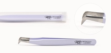 Пинцет для объемных лебединых ресниц