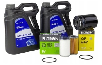 ZESTAW SERWISOWY FILTRÓW I OLEJU C 330 c 360
