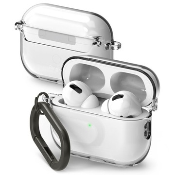 RINGKE ETUI OCHRONNE OBUDOWA CASE POKROWIEC NA AIRPODS PRO 1 / 2 GEN CLEAR