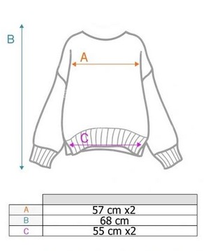 Modny Stylowy Kobiecy SWETER Sweterek Dużo Kolorów