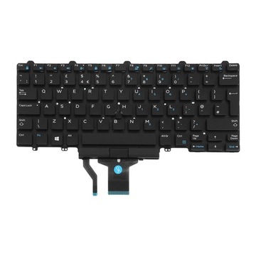 Czarna klawiatura do laptopa PC z układem US dla
