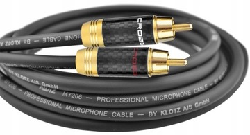 Кабель стереоразъем 3,5 мм — 2x RCA Klotz 6 м