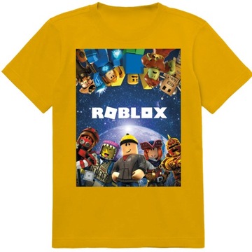 KOSZULKA DZIECIĘCA T-SHIRT DLA DZIECKA KOSZULKA ROBLOX 140 146 JAKOŚĆ