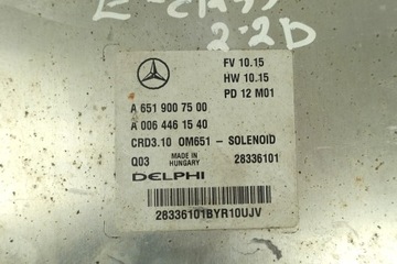 JEDNOTKA MERCEDES C TŘÍDA W204 E W212 2.2 CDI A6519007500 A0064461540