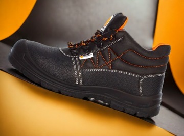 Устойчивые к проколам, водонепроницаемые кожаные рабочие туфли FORCE S3 SRC 39