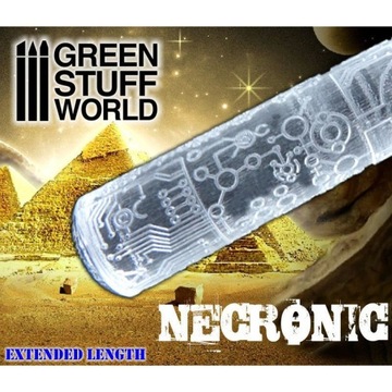 Green Stuff Rolling Pin wałek do tekstur Necronic