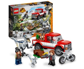 LEGO Jurassic World Schwytanie welociraptorów Blue i Bety 76946 ZESTAW