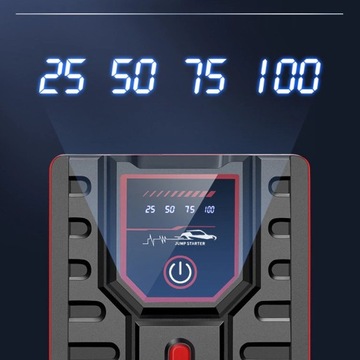 POWERBANK С ФУНКЦИЕЙ JUMP STARTER НАЧАЛО ЗАПУСКА АВТОМОБИЛЯ