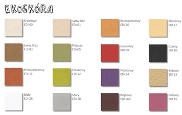 Siedzisko do taboretu Ergo Simple Linea ekoskóra 30x30x5 cm