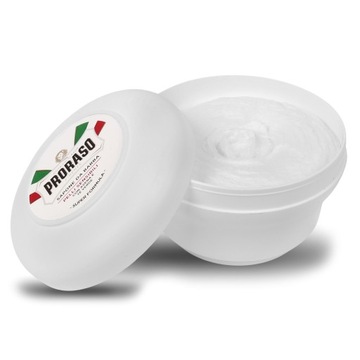 Proraso BIAŁE Mydło Do Golenia Do Skóry Wrażliwej 150g