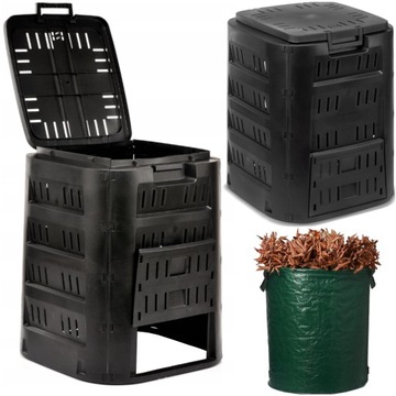 Компостер Prosperplast 1 чаша 220 л, черный