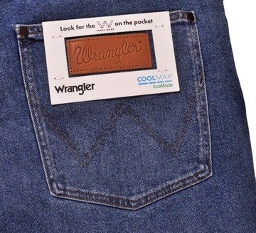 WRANGLER spodnie TAPERED jeans RIVER _ W38 L32