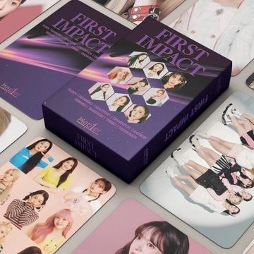 Kpop TWICE ITZY IU IVE GIDLE Kep1er Фотокарточки с новым альбомом 2022 Ломо-карты