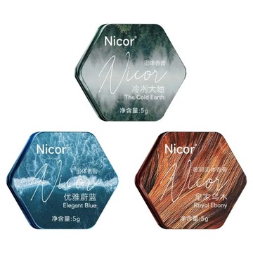 Портативный кремовый парфюмерный набор из 1 шт. для женщин и мужчин