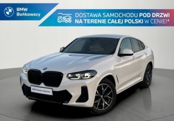 BMW X4 G02 SUV Facelifting 2.0 20d 190KM 2024 BMW X4 20d xDrive M Sport Dealer BMW Bonkowscy Dostawa pod dom w cenie