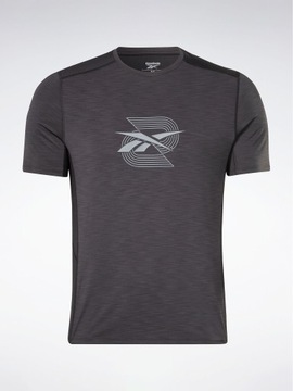 REEBOK T-Shirt Activchill Graphic Move HS5933 Czarny Active Fit