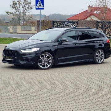 Ford Mondeo V Kombi Facelifting 2.0 EcoBlue 190KM 2020 Ford Mondeo ST-Line Ledy Skory Nawigacja 190 KM Dwa komplety opon 2.0, zdjęcie 6