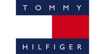 T-shirt męski okrągły dekolt Tommy Hilfiger rozmiar L Czarny