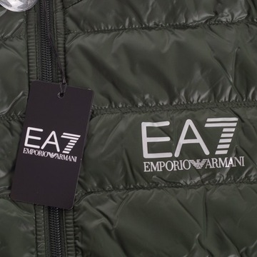 KURTKA EMPORIO ARMANI EA7 PUCHOWA ZIELONA ORYGINAŁ r. M