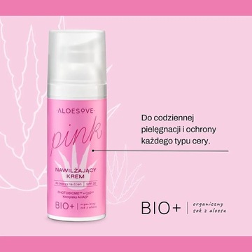 ALOESOVE PINK Увлажняющий дневной крем для лица SPF30