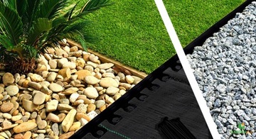 Бордюр садовый пластиковый коричневый 1000см + анкеры