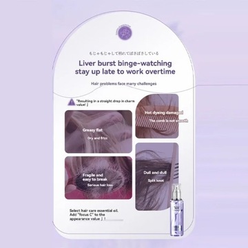 Hair Care Essential Oil Spray For Women Repair Dry Anti-frizz Smooth And