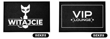 Входной коврик Black Wipe Paws Patterns