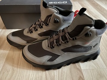 ECCO MX M GTX Męskie wysokie buty outdoorowe Gore-Tex 43 Szare