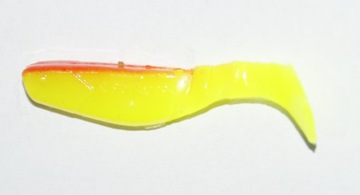 Manns Predator 2 7cm Żółty fluo czerwony grzbiet