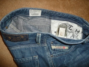 Spodnie dżinsy DIESEL W31/L32=43/106cm jeansy