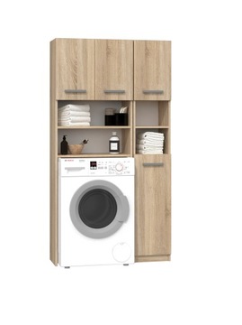 МАРБЕЛА ШКАФ ДЛЯ ВАННОЙ 32 СМ ДУБ СОНОМА СТОЛБ