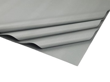 Bibuła gładka 50*70 cm 100 arkuszy Szara