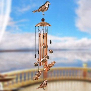 Птичьи колокольчики для украшения сада на открытом воздухе