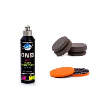 Zvizzer ONE POLISH одношаговая полировальная паста 250мл + бесплатная микрофибра