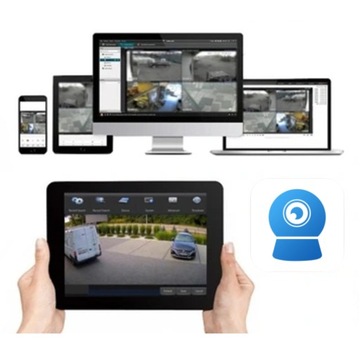 Набор камер Wi -Fi 2 5MPX для мониторинга беспроводных DVS Home Tube Tube