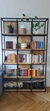 Дубовая полка лофт