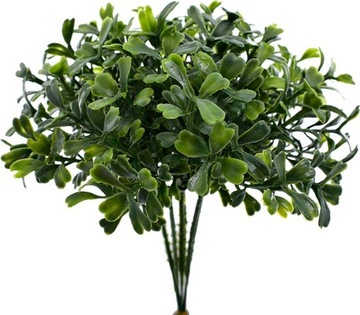 ИСКУССТВЕННЫЙ САМШИТ ВЕТКА ЧЕРНИКИ ПАСХАЛЬНАЯ 18 СМ