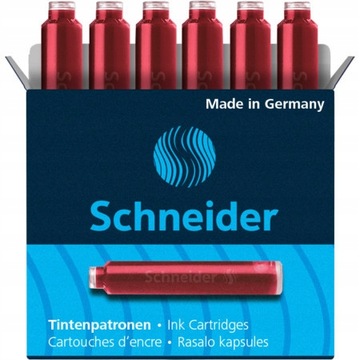 SCHNEIDER ATRAMENT NABOJE ATRAMENTOWE DO PIÓR TUSZ