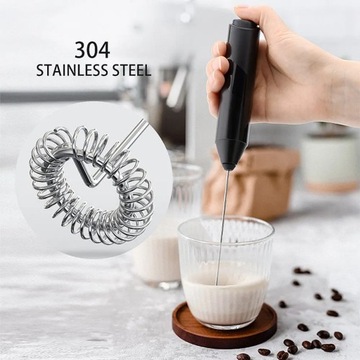 Milk Frother Handheld Cappuccino Maker Coffee Foamer Mixer Egg Beater
