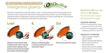 LOAD&GO KOS HEAD 130MM LINE 3MM OLEO-MAC