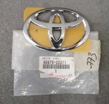 ZNAK KRYT ZADNÍ TOYOTA IQ YARIS 11- RAV4 90975-02071