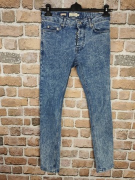 TOPMAN SKINNY MĘSKIE SPODNIE JEANS rozm. 28S