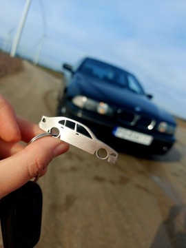 Брелок для ключей BMW 3 Series E90 седан, нержавеющая сталь