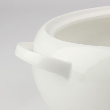 ФАРФОРОВАЯ ВАЗА ДЛЯ СУПА 3,1 Л БЕЛАЯ - ЭЛЕГАНТНЫЙ СТОЛ DESSEL