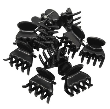 ŻABKI SPINKI DO WŁOSÓW KRABIKI KLAMRY 2cm 10szt