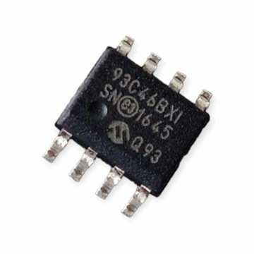 93C46BX-I/SN PAMIĘĆ EEPROM 1kbEEPROM 64x16bit 4.5-5.5V 2MHz SO8