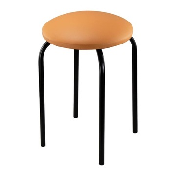 TABORET KUCHENNY STOŁEK DO SZTAPLOWANIA BLACK
