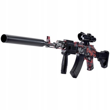 ПУЛЕМАТ, АВТОМАТИЧЕСКИЙ ГЕЛЕВЫЙ ШАРОВОЙ ПИСТОЛЕТ