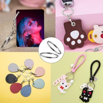 Брелок, брелок, кольцо, брелок для ключей 24мм / 100 шт.